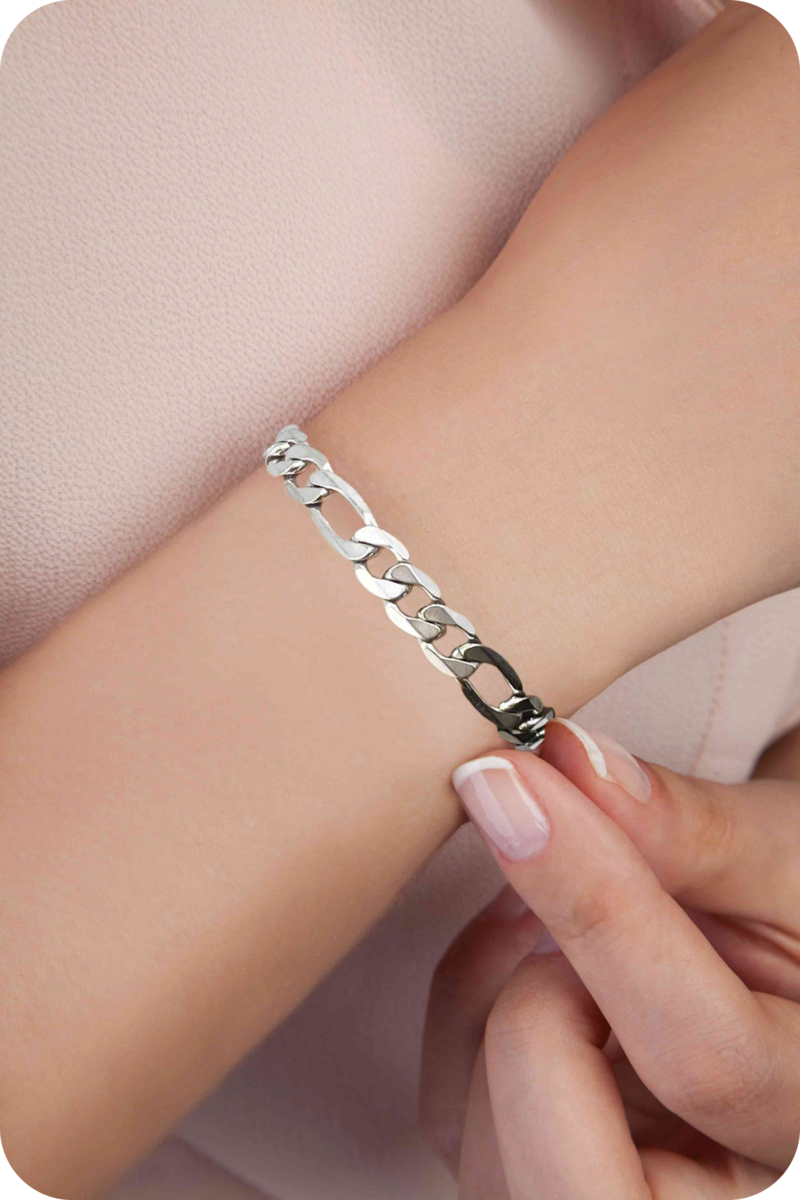 Geo-Bracelet 6mm 7.5 Inch