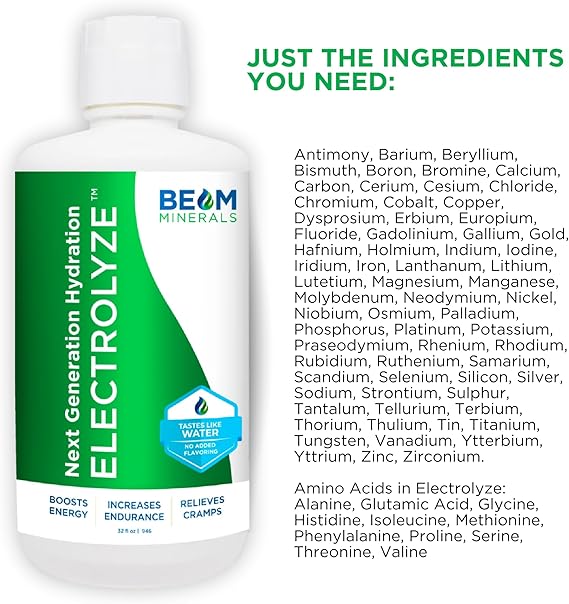 Beam Electrolyze (30 Servings) – Advanced Hydration and Electrolyte Support