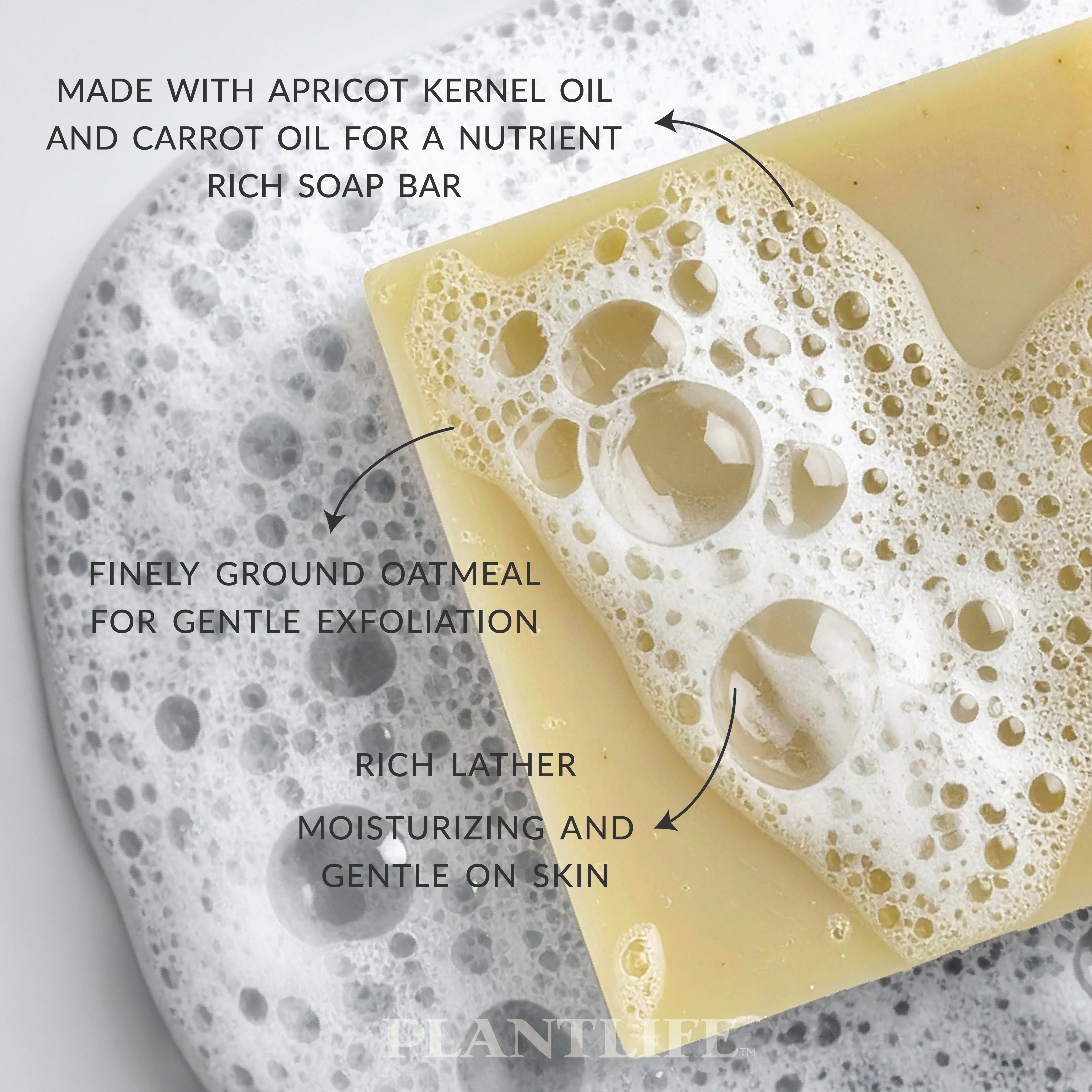 Apricot Oatmeal Skin Bar