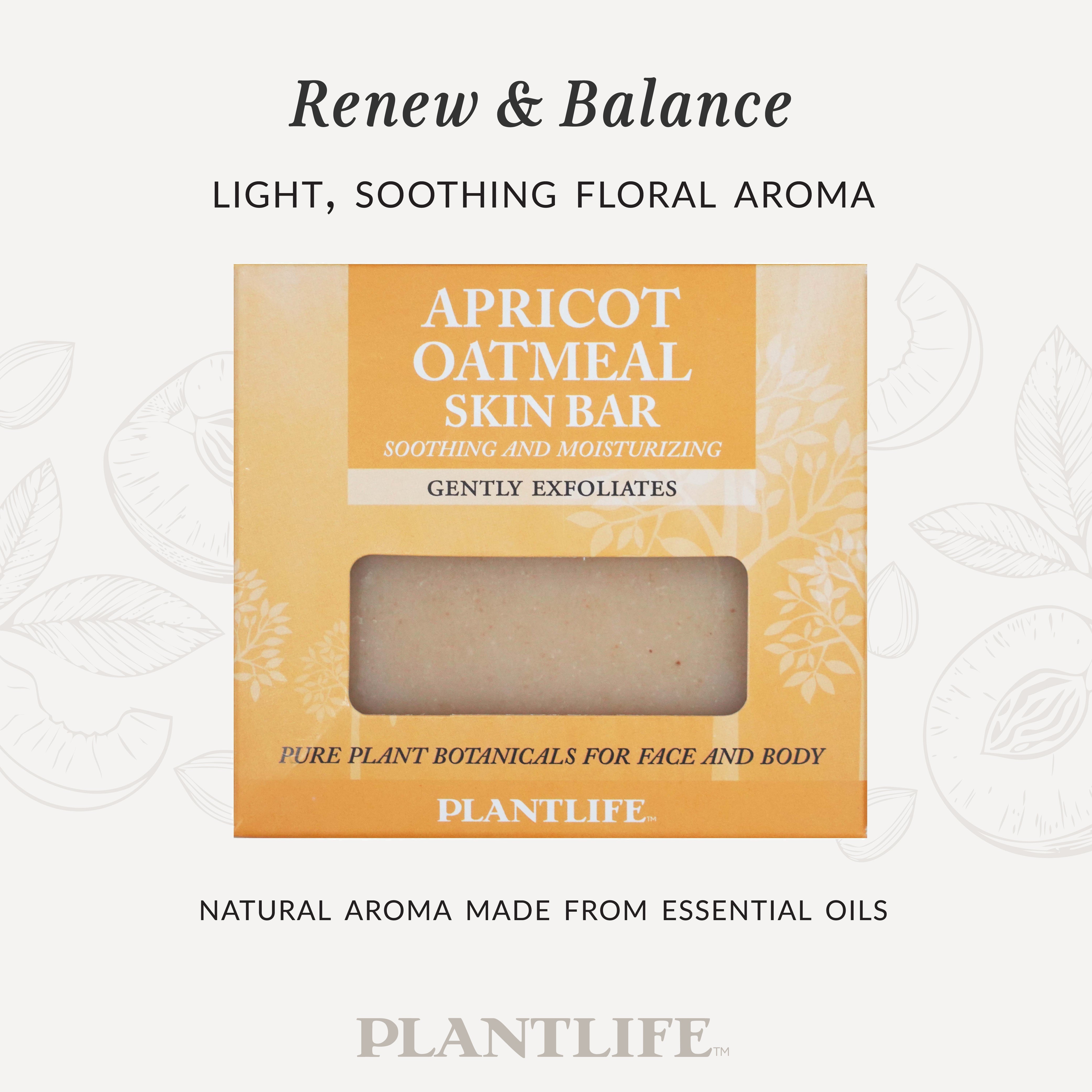 Apricot Oatmeal Skin Bar