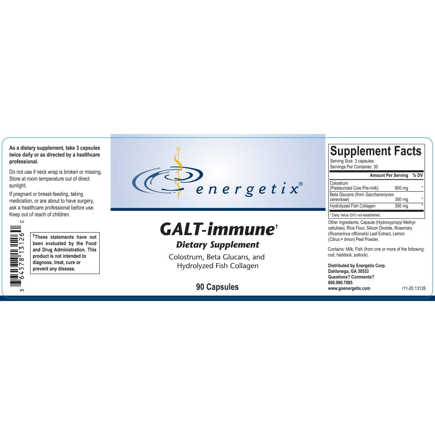 GALT-Immune (90 Capsules) – Advanced Gut-Associated Immune Support