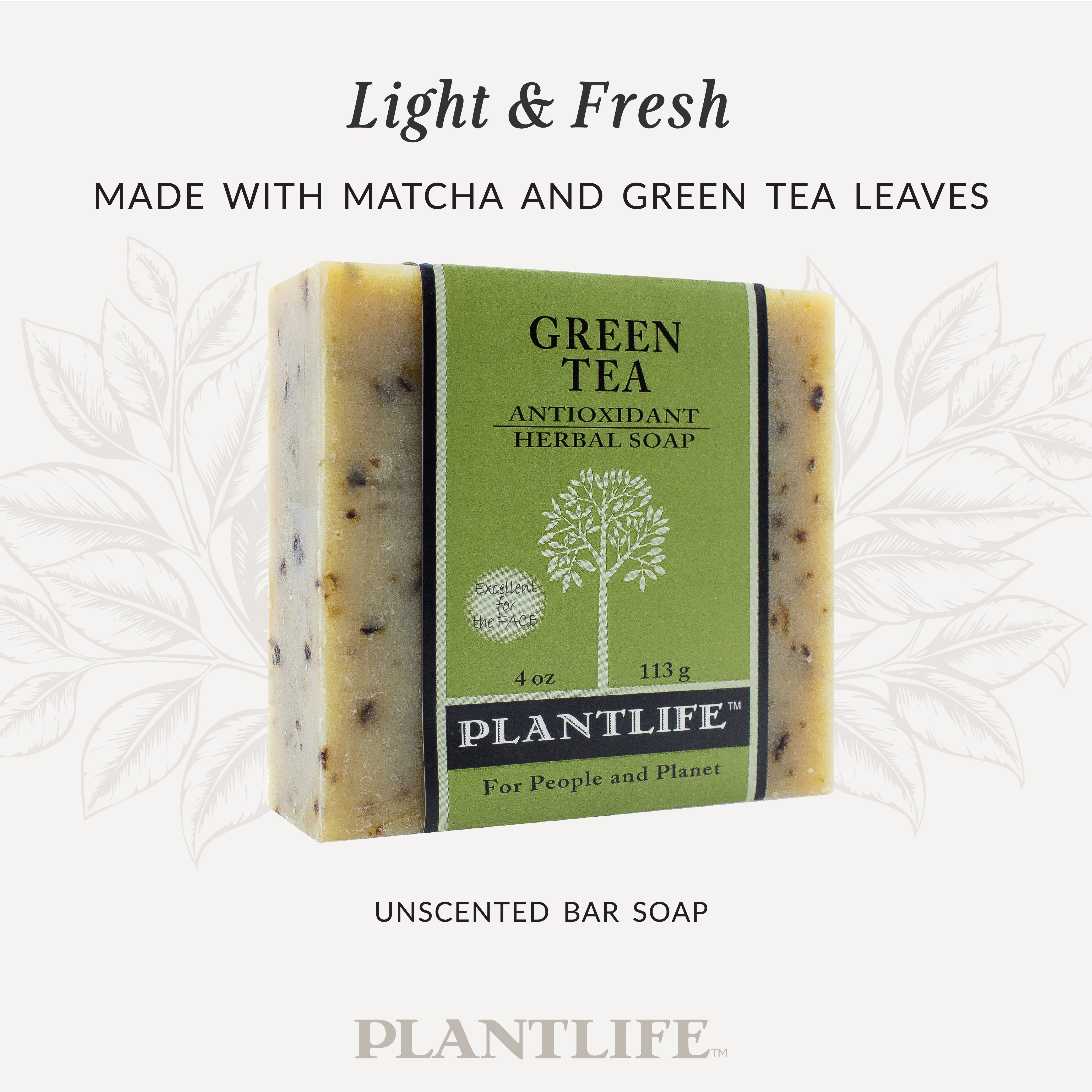 Green Tea Bar Soap