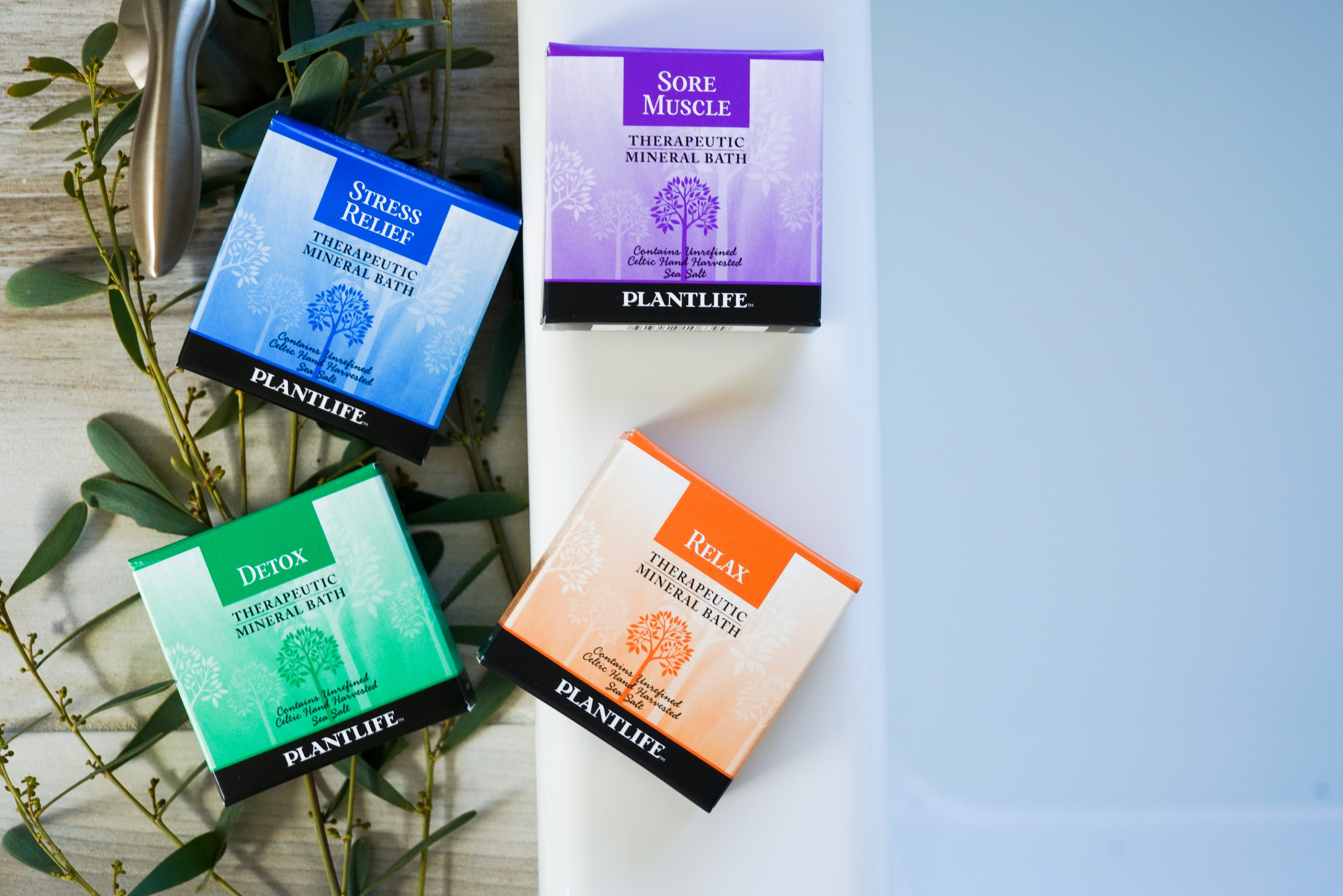 Bath Salt Combo 4 Pack