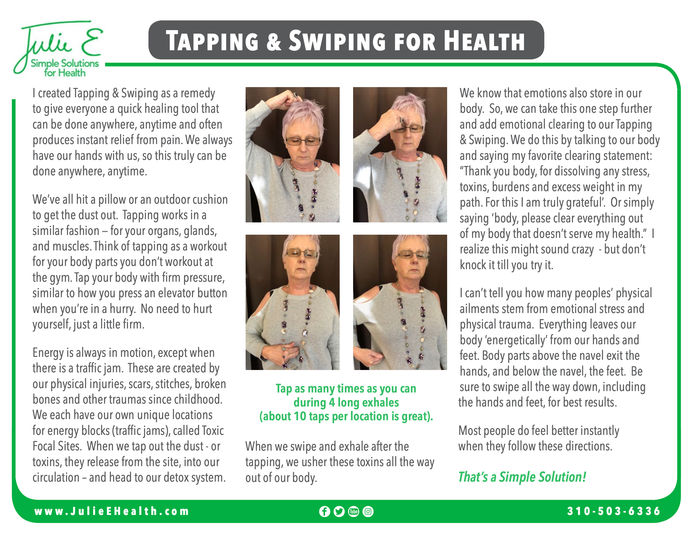 Tapping and Swiping Guide