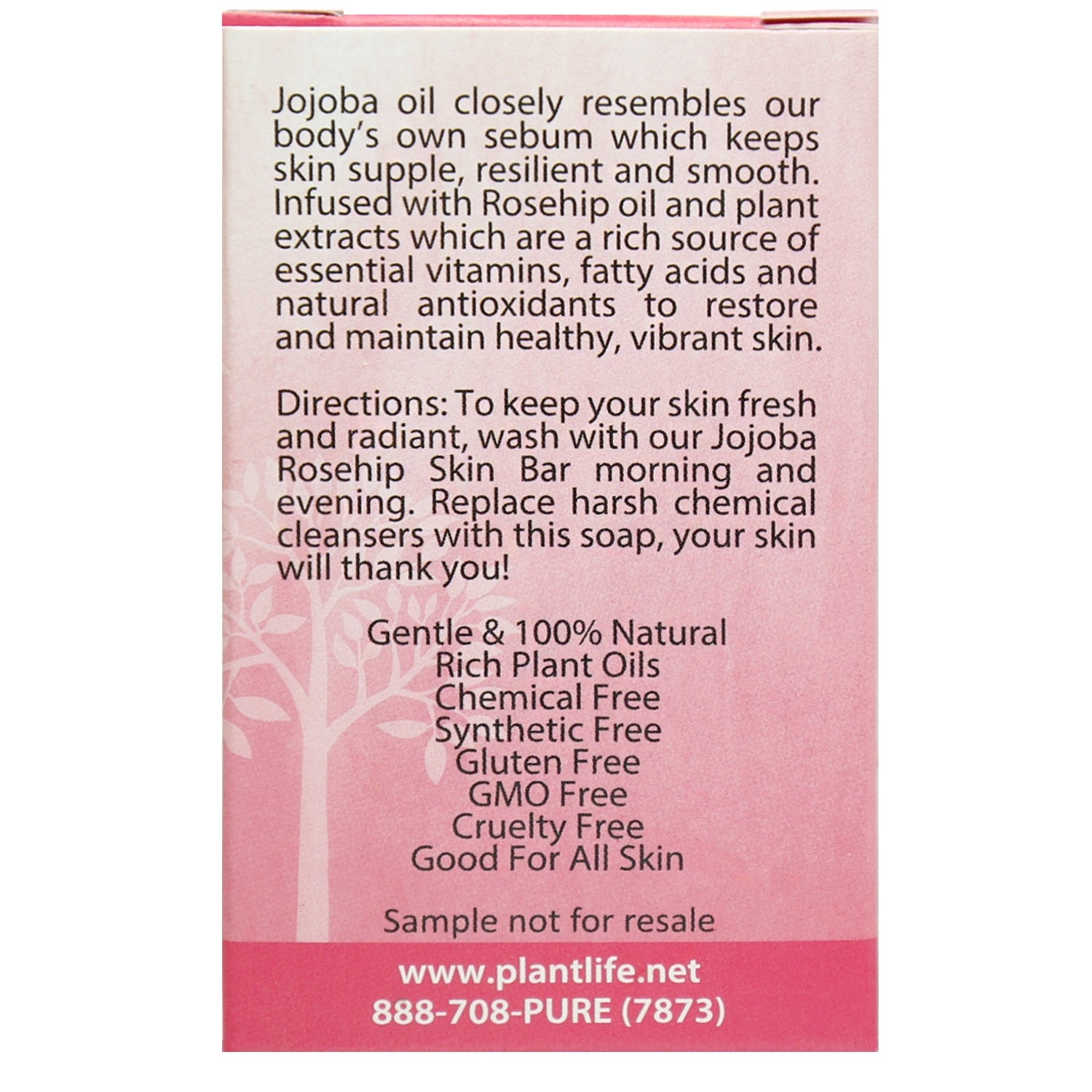 Jojoba Rosehip Travel Size Skin Bar